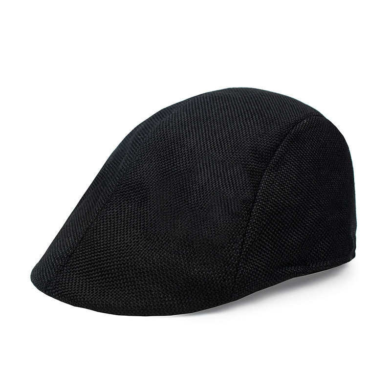 Cotton And Linen Beret Men&