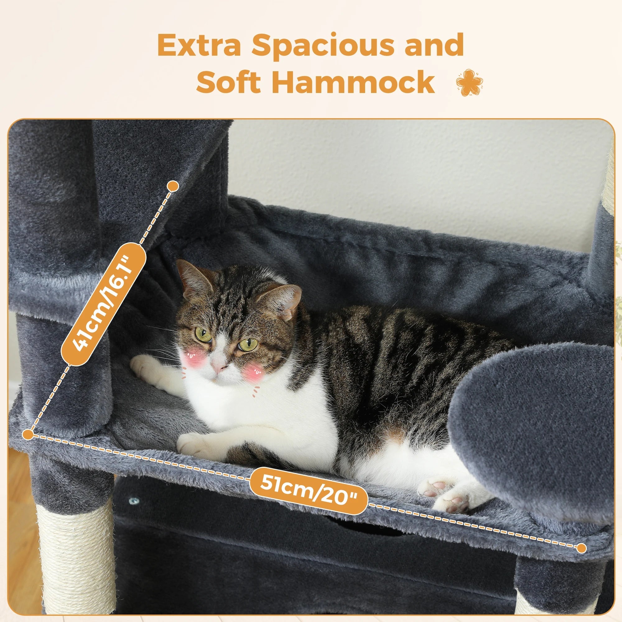 Limorista | Indoor Kitty Play Tower – Padded Perches, Condo & Scratching Posts Limorista