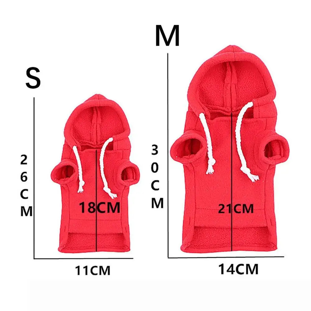 Limorista | Fluffy Ferret Hoodie – Thick Fleece Cozy Sweatshirt with Drawstring