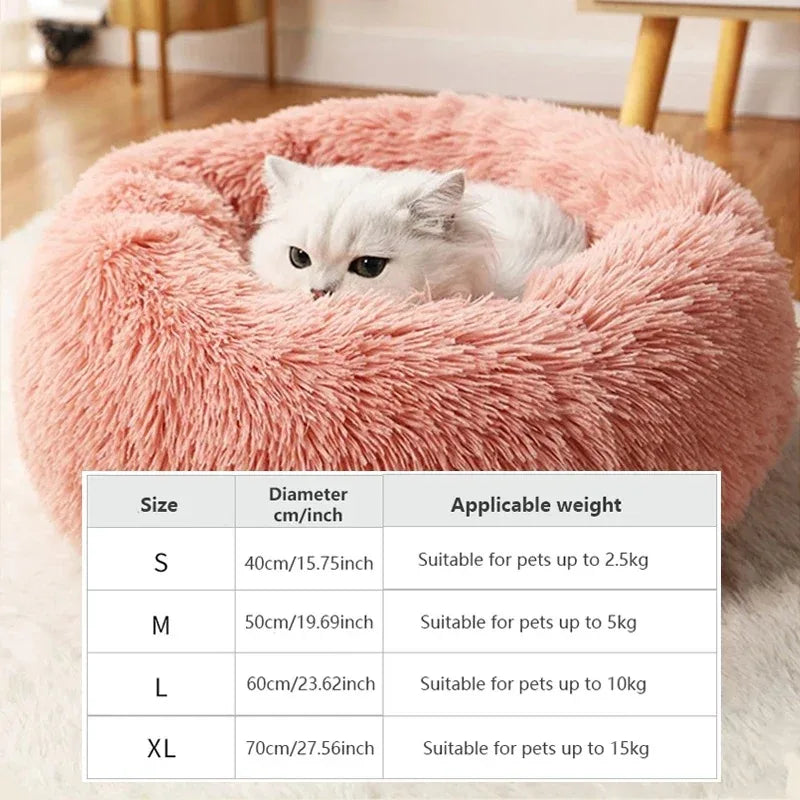 Limorista | Warm Plush Kitty Nest Bed – Detachable & Washable (40–70cm) Limorista
