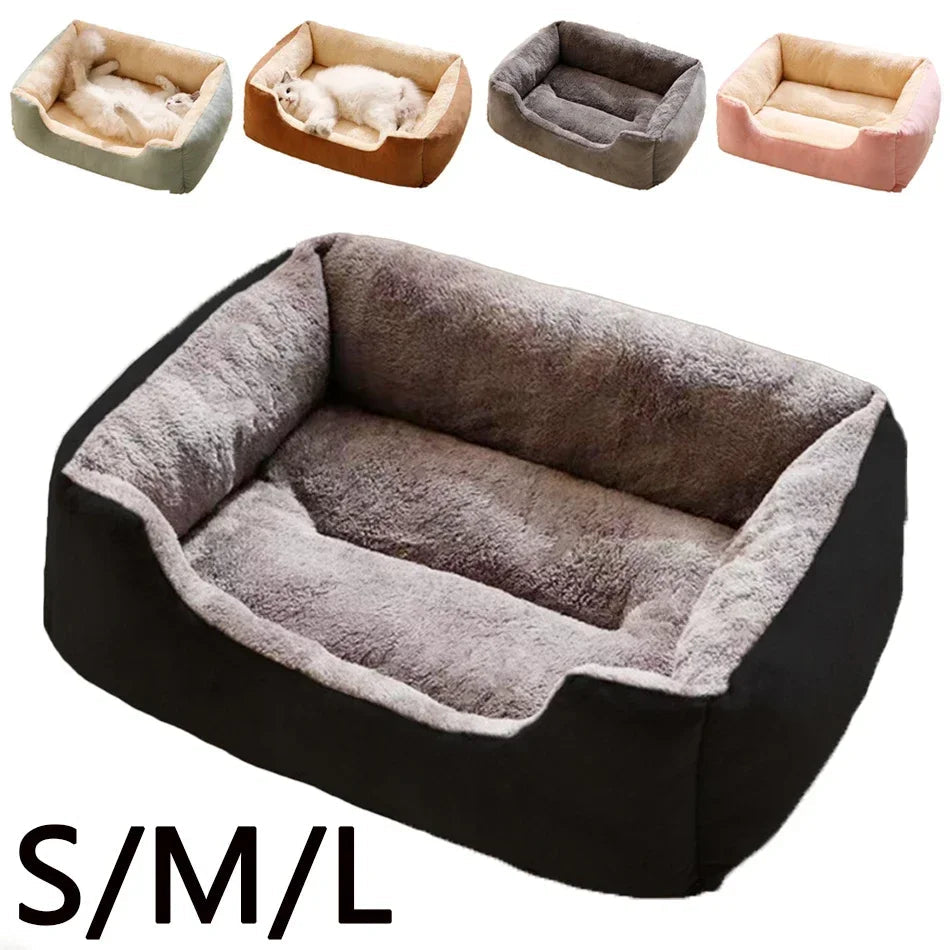 Limorista | Soft Kitty Bed Cushion – Cozy Indoor Sleeping Basket Limorista