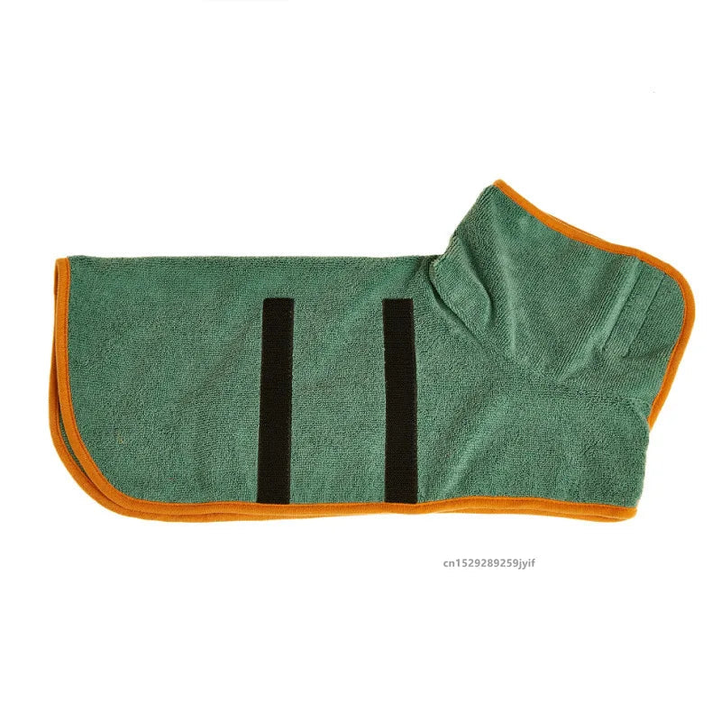 Limorista | Wuffy’s Quick-Dry Dog Bath Towel Bathrobe Limorista