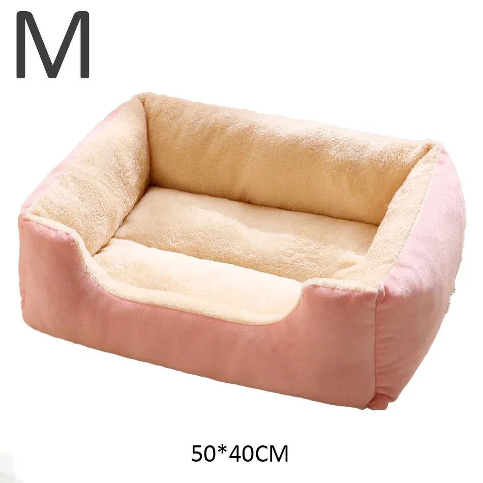 Limorista | Soft Kitty Bed Cushion – Cozy Indoor Sleeping Basket Limorista