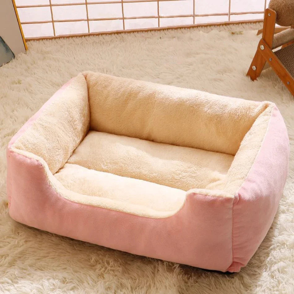 Limorista | Soft Kitty Bed Cushion – Cozy Indoor Sleeping Basket Limorista