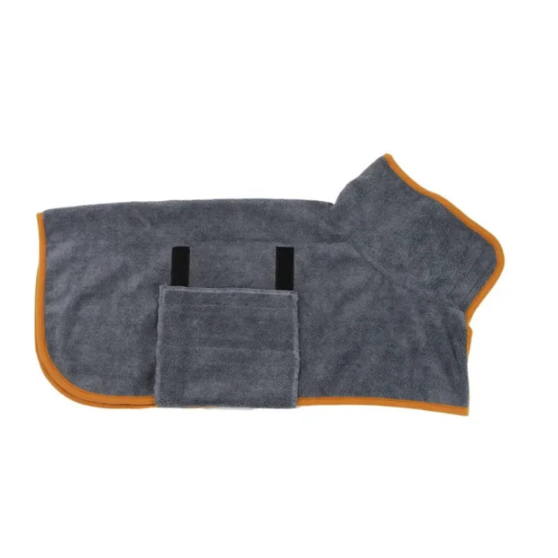Limorista | Wuffy’s Quick-Dry Dog Bath Towel Bathrobe Limorista