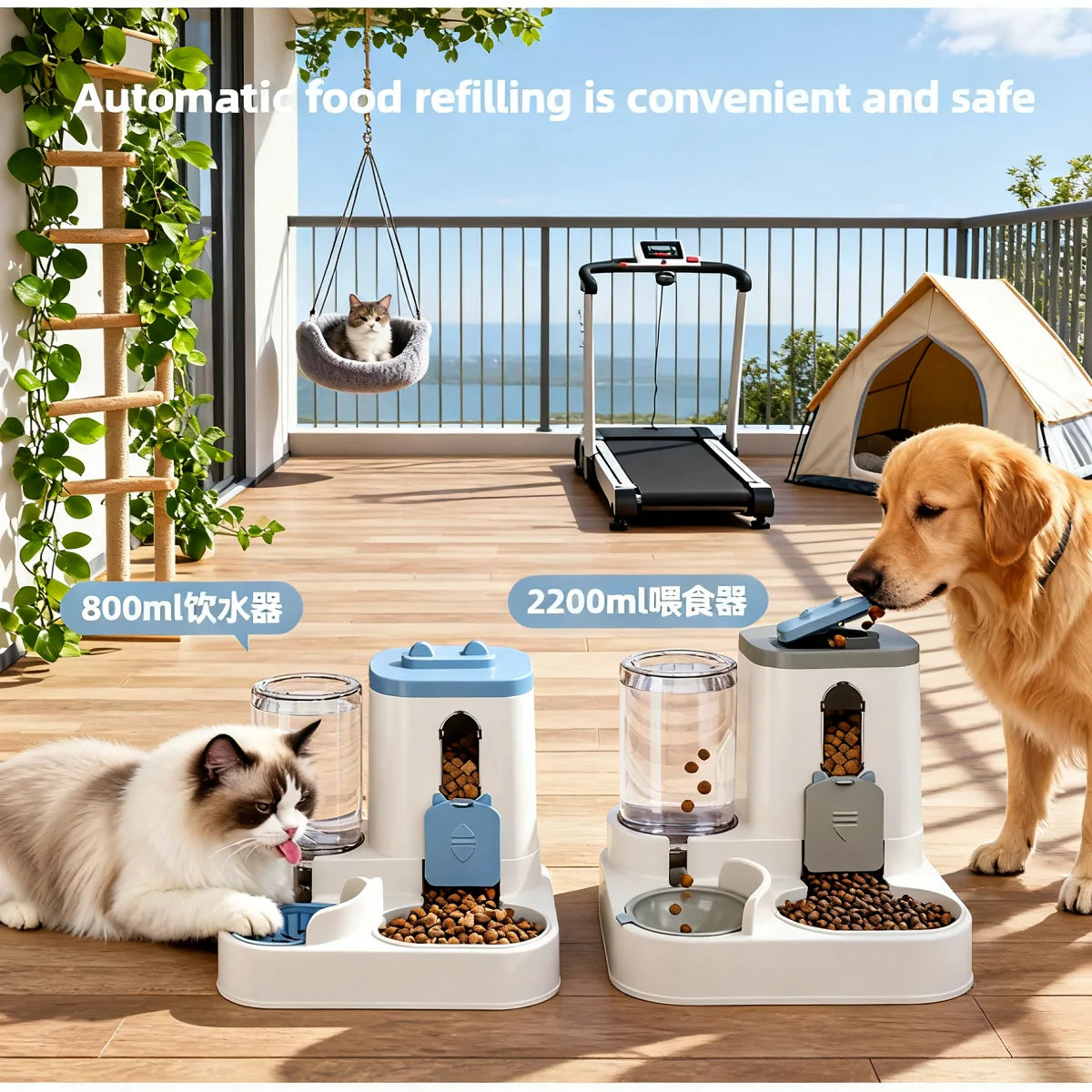 Limorista | Gravino – SmartFlow Automatic Feeder & Waterer Set Limorista