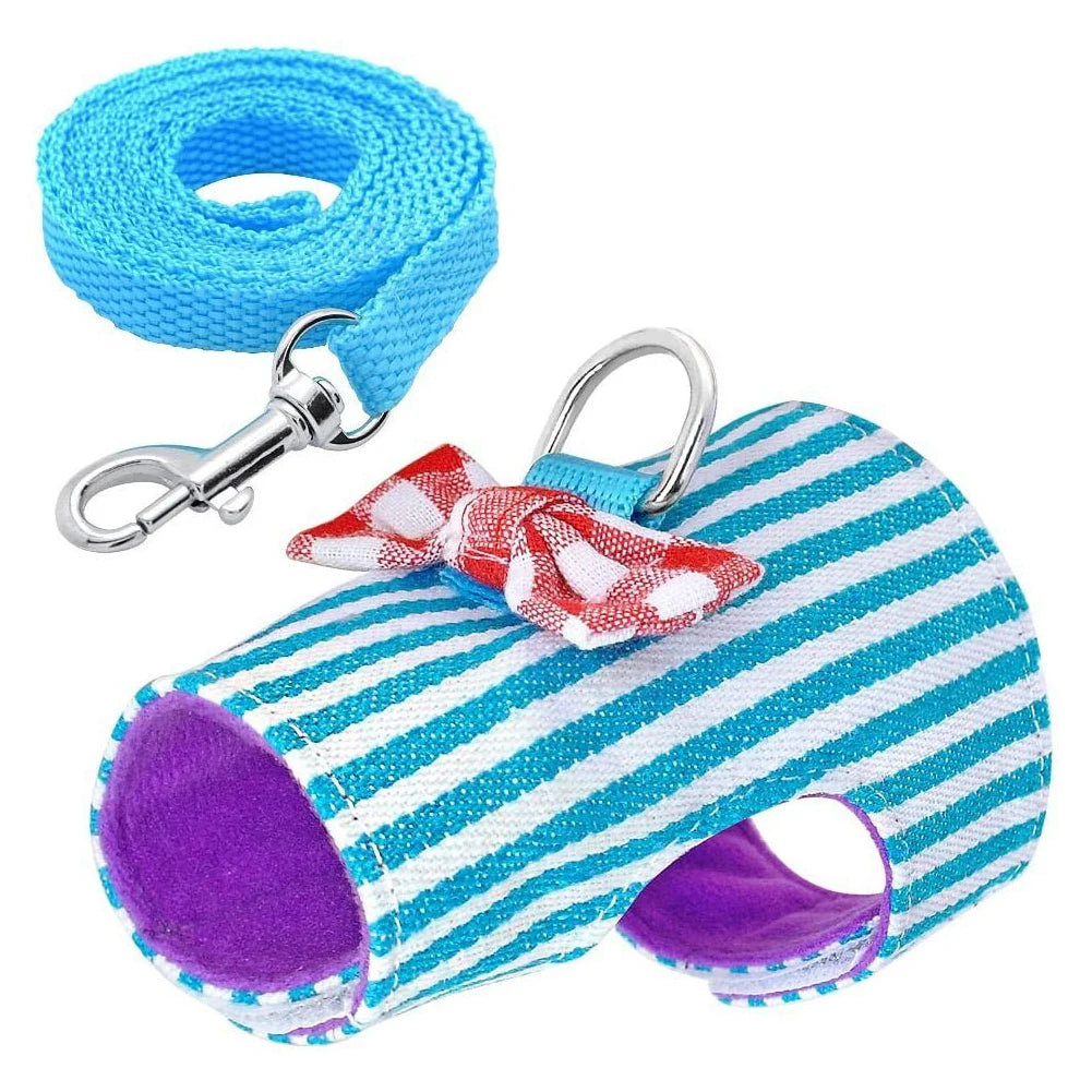 Limorista | Bowknot Ferret Chest Harness with Leash Limorista