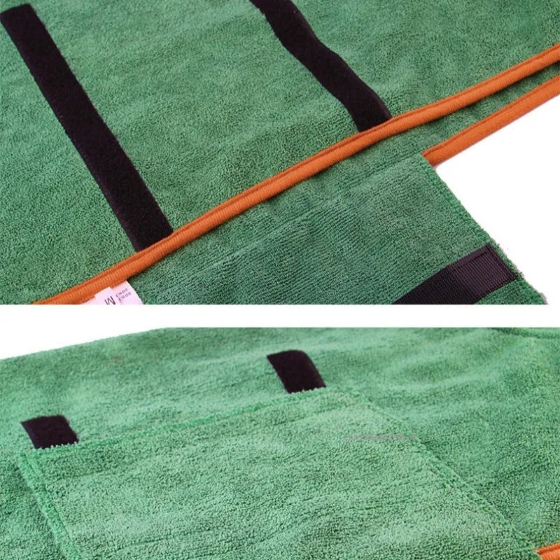 Limorista | Wuffy’s Quick-Dry Dog Bath Towel Bathrobe Limorista