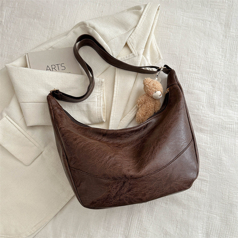 Fashion Simple Retro Shoulder Bag Limorista