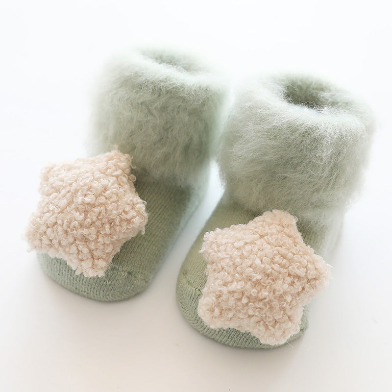 Non-slip Floor Socks Three-dimensional Doll Baby Limorista