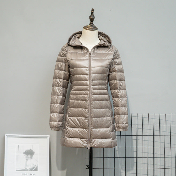 Autumn And Winter Lightweight Down Jacket Women&