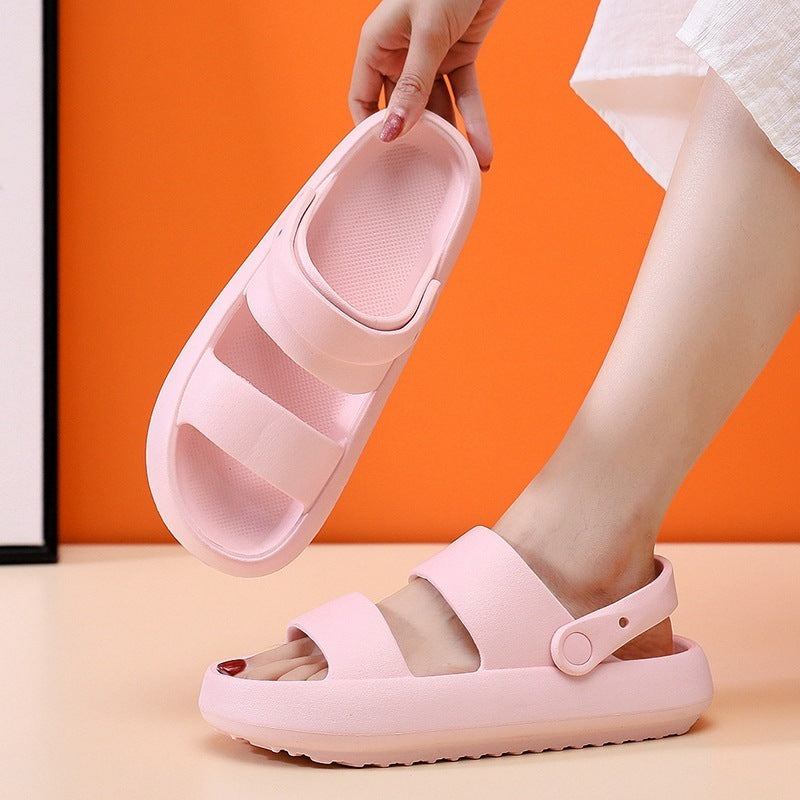 Adjustable Shoes For Women Men Sandals 3cm Thick Bottom Slippers Outdoor Limorista