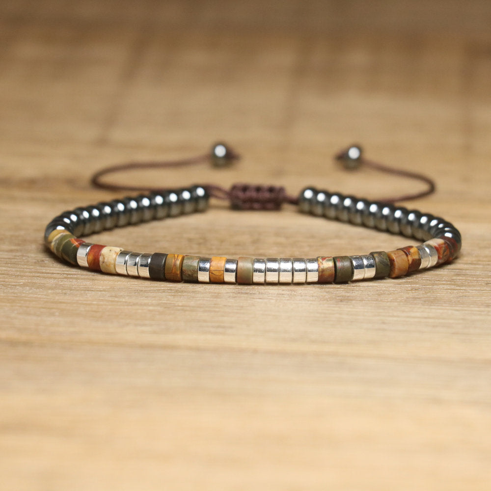 Spacer Beads Beaded Weave Bracelet Women&