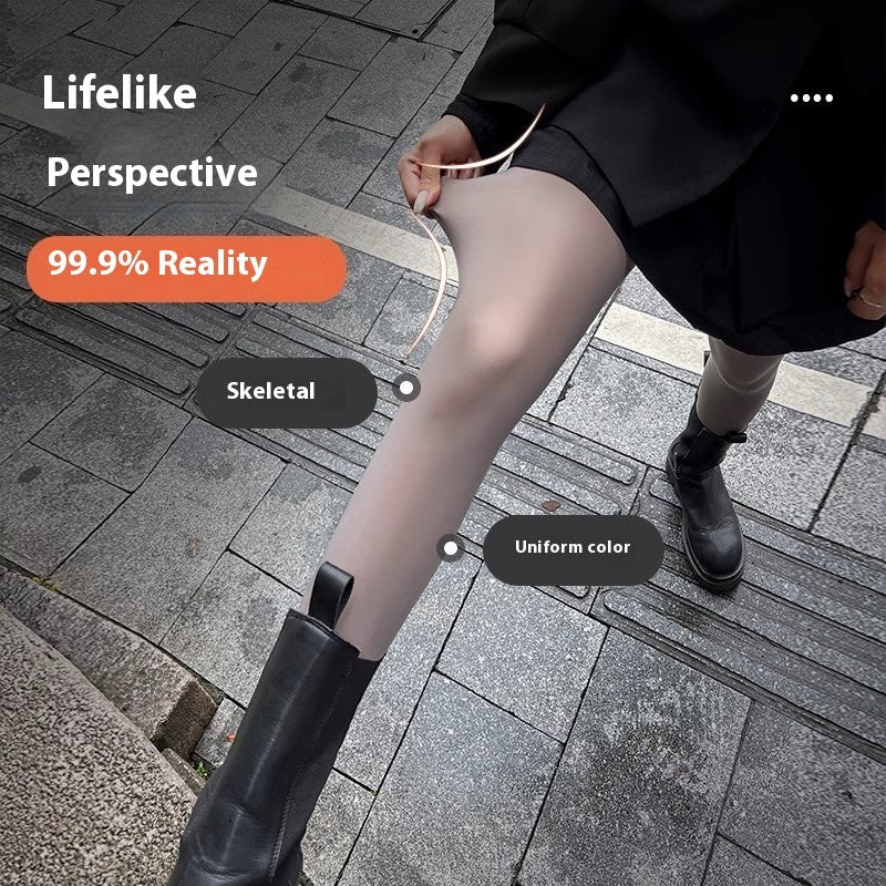 Light Leg Thick Pantyhose Women Limorista