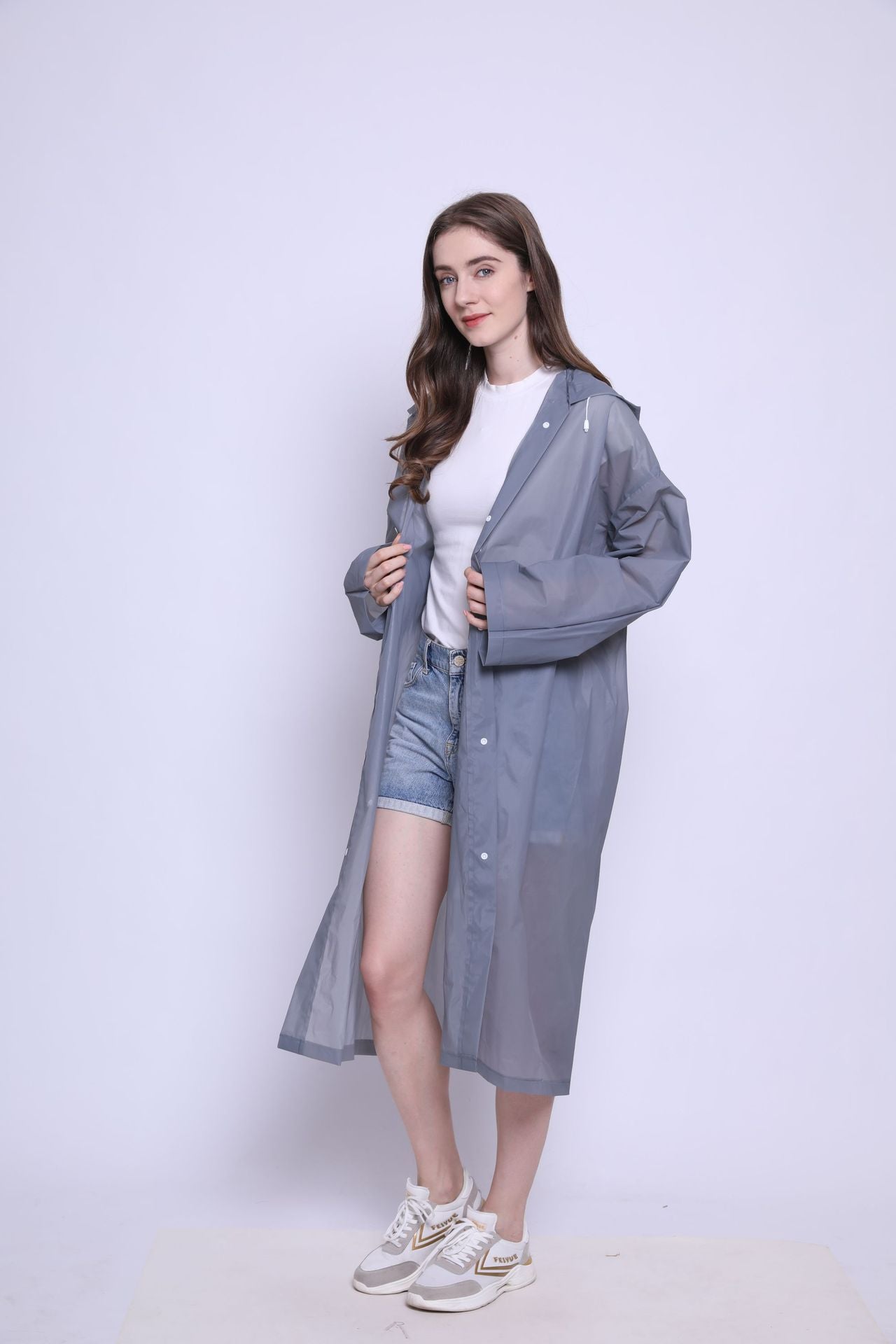 Non-disposable Adult Thickened Transparent 140g Raincoat Limorista