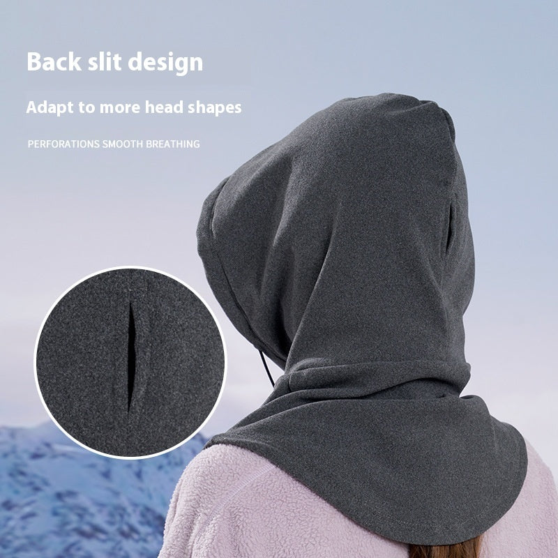 Winter Thermal Fleece Scarf Ski Face Mask Neck Warmer Hood Hat Windproof Cold Warm Riding Cap Sports Outdoor Limorista