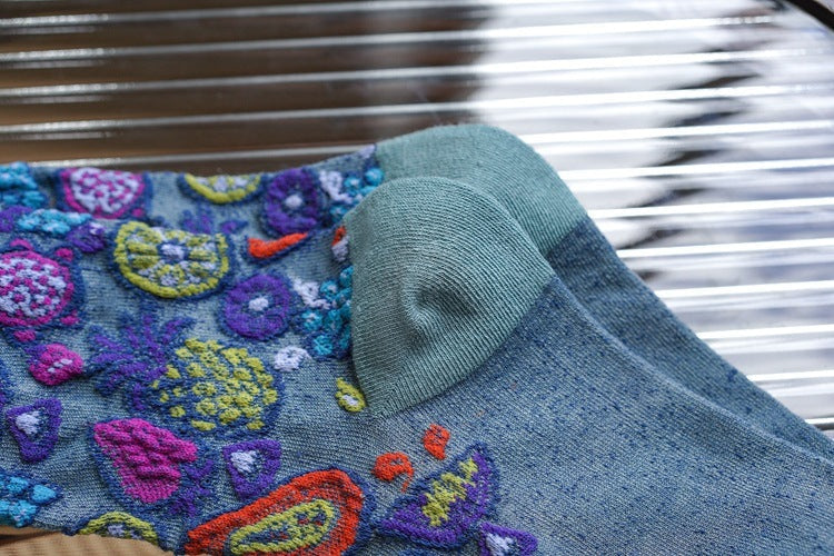 Mid-tube Pile Socks Autumn And Winter Korean Version Of Sen Series Limorista