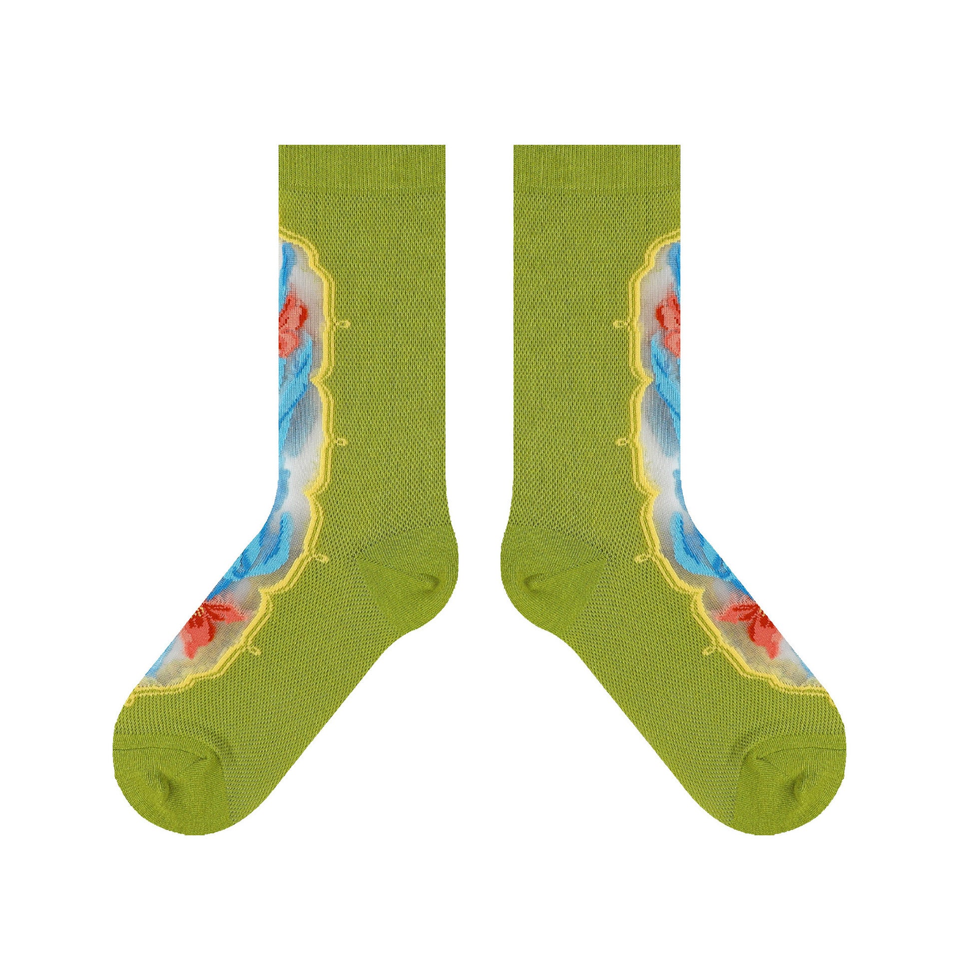 Retro Fashion Patterned Stockings Thin Limorista