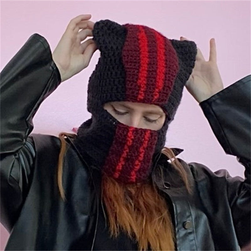 Ear Protection Warm Face Small Wool Hat Limorista