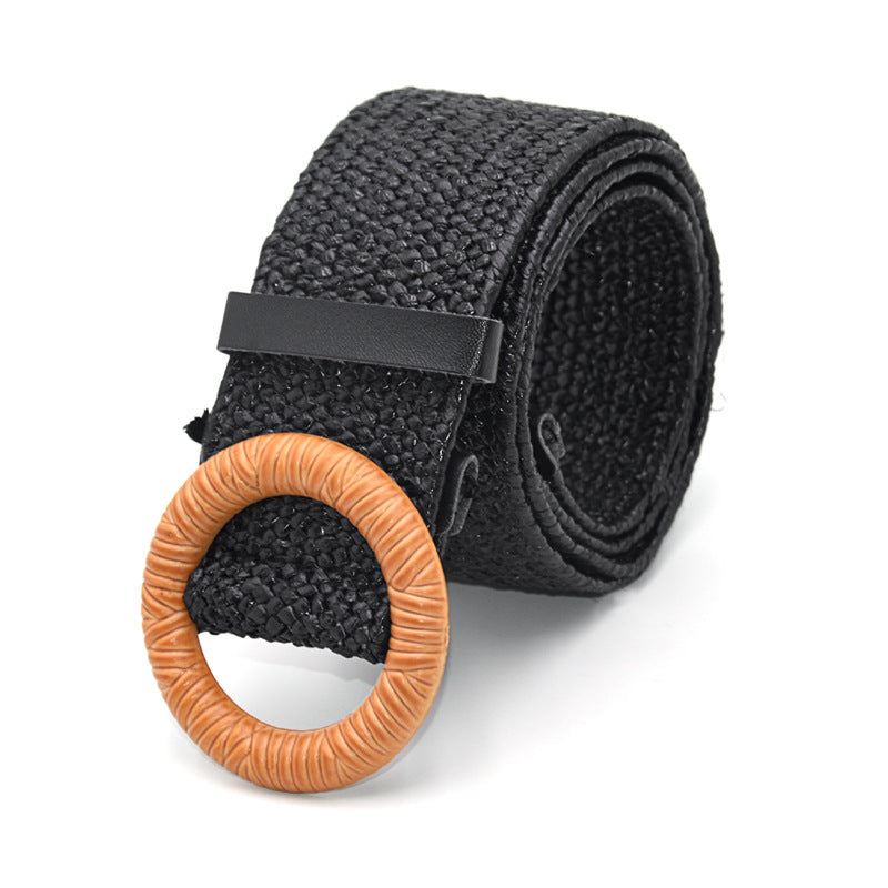 Bohemian Holiday Linen Woven Belt Limorista