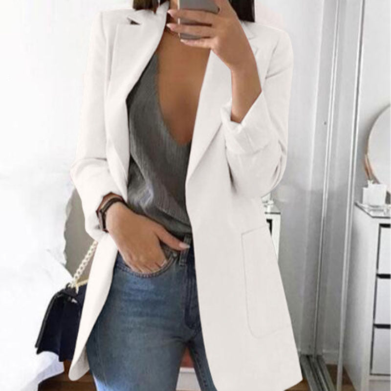 Limorista - Long sleeve solid color cardigan
