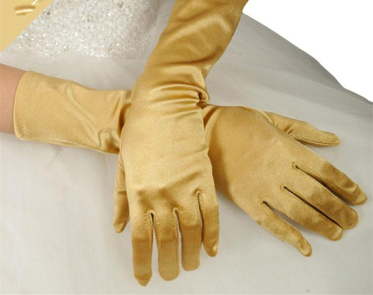Bridal Gloves Wedding Dress Show Banquet Limorista