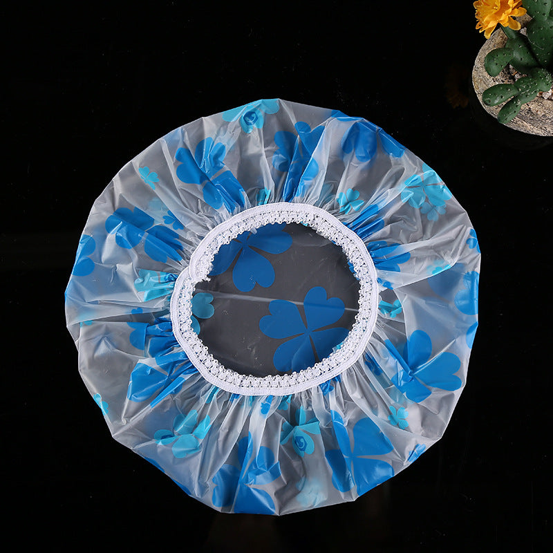 Thicken Waterproof Printed Lace Enlarged Shower Limorista