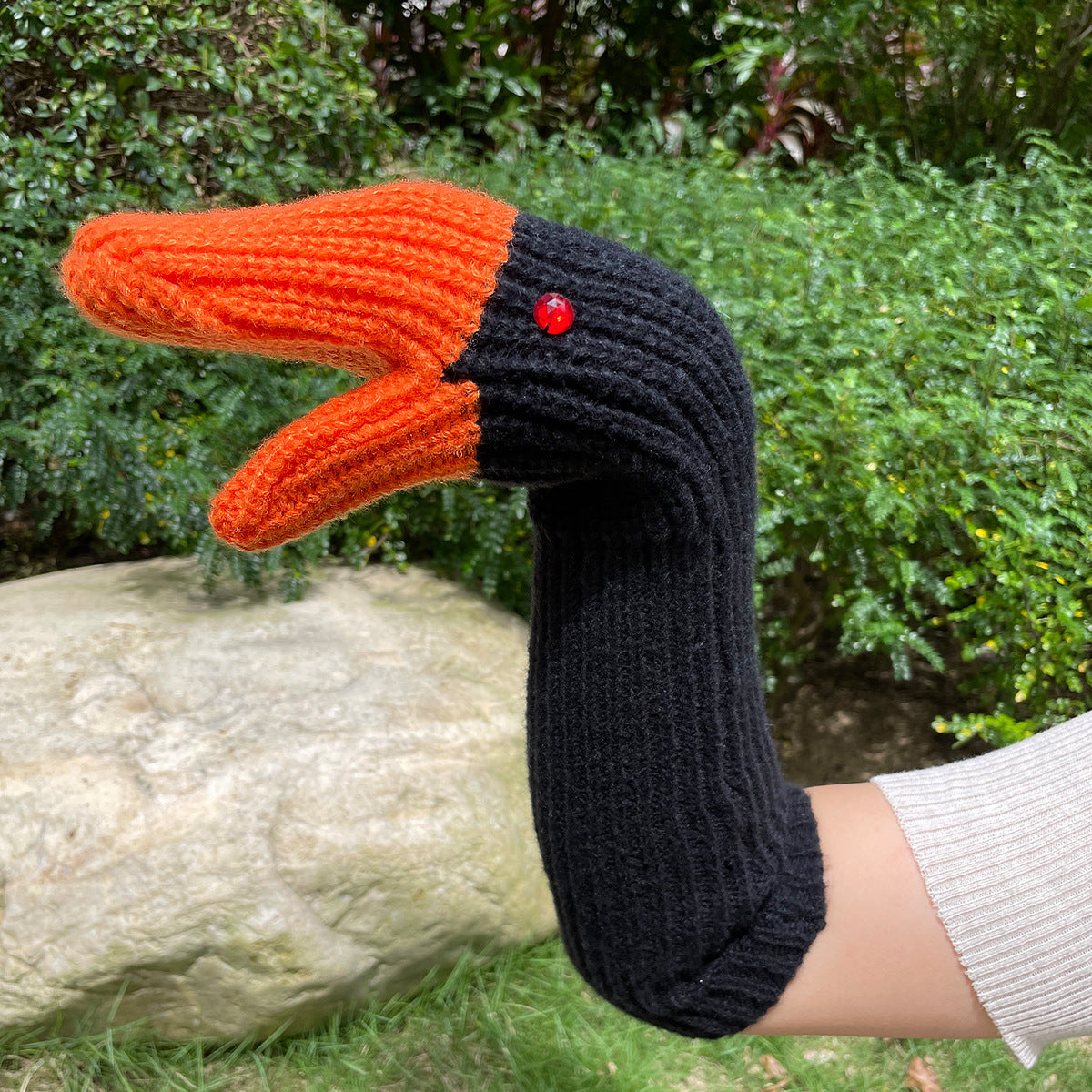 Unisex Knitted Wool Mittens Cold-proof Limorista