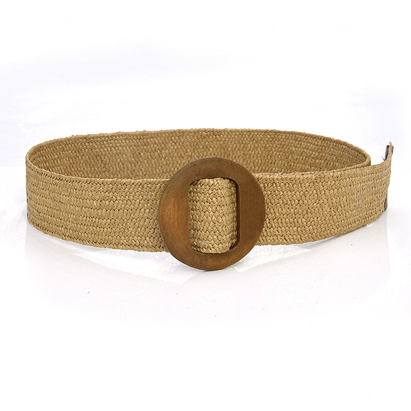 Bohemian Holiday Linen Woven Belt Limorista