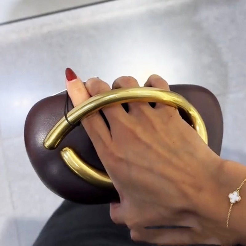 European And American Classic Round Box Clutch Dinner Bag Mini Bag Limorista