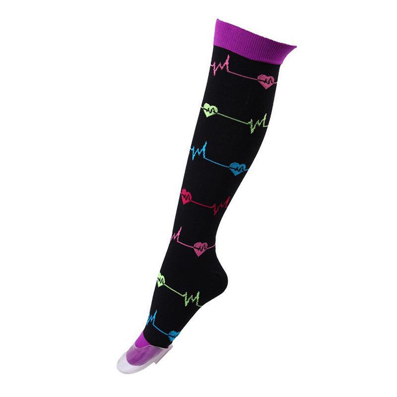 Ladies running stretch compression sports socks Limorista