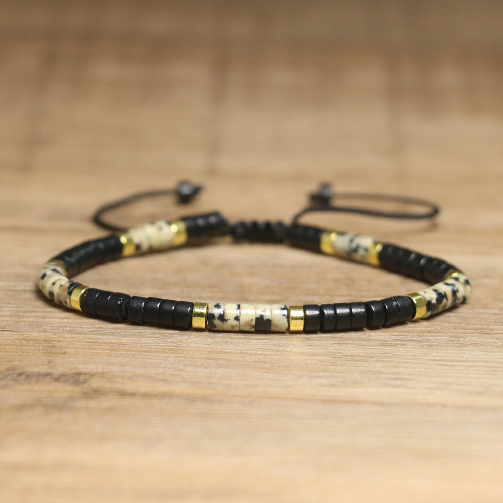 Spacer Beads Beaded Weave Bracelet Women&