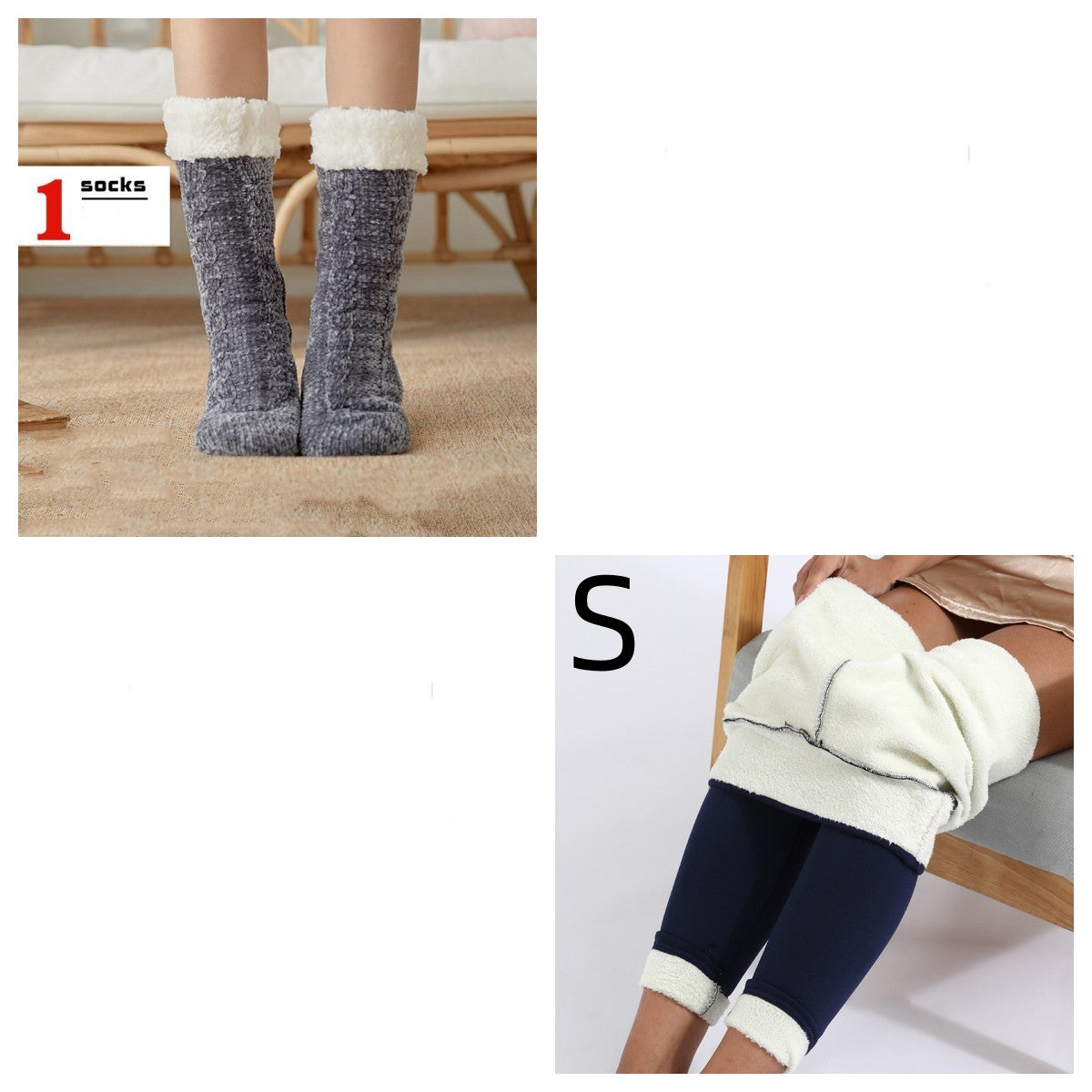 Socks Children Plush Floor Socks Home Slippers Limorista