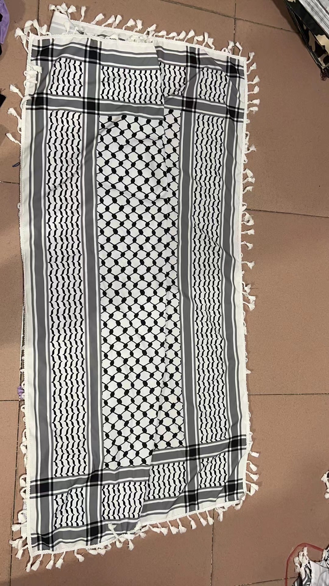 New Four-side Tassel Outdoor Tactics Headscarf Limorista