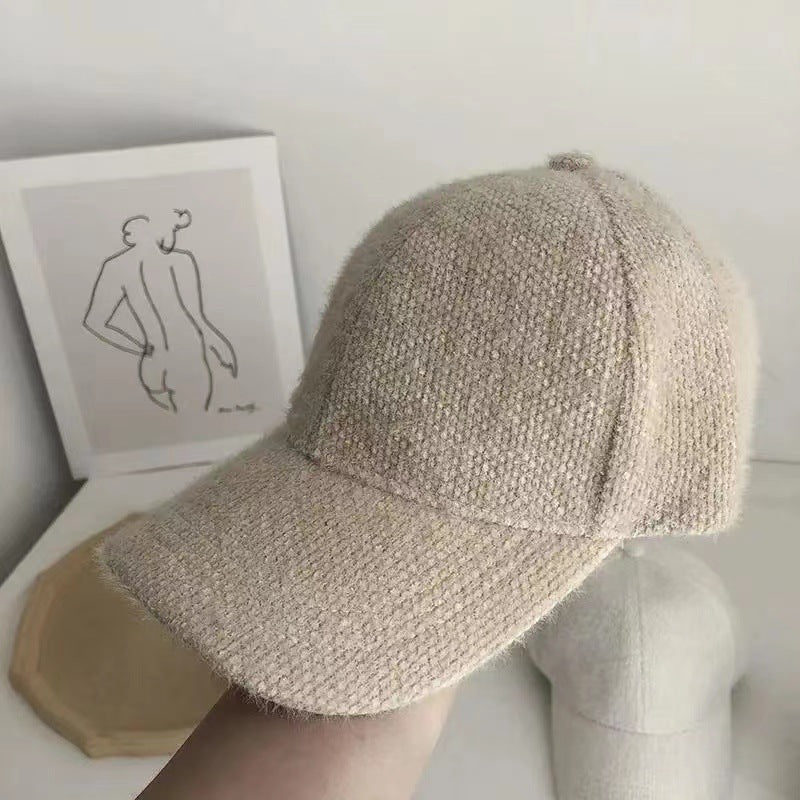 Baseball Warm Peaked Cap Thickened Limorista