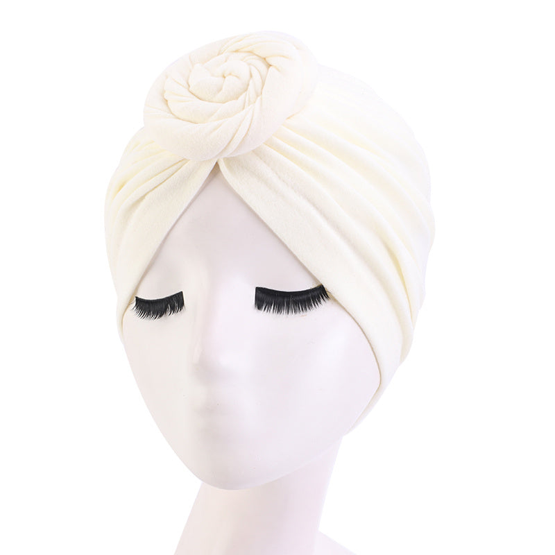 European And American Popular Donut Head Scarf Hat Limorista