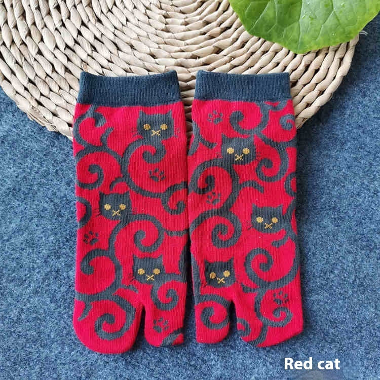 Two-toe Socks Split Toe Women&
