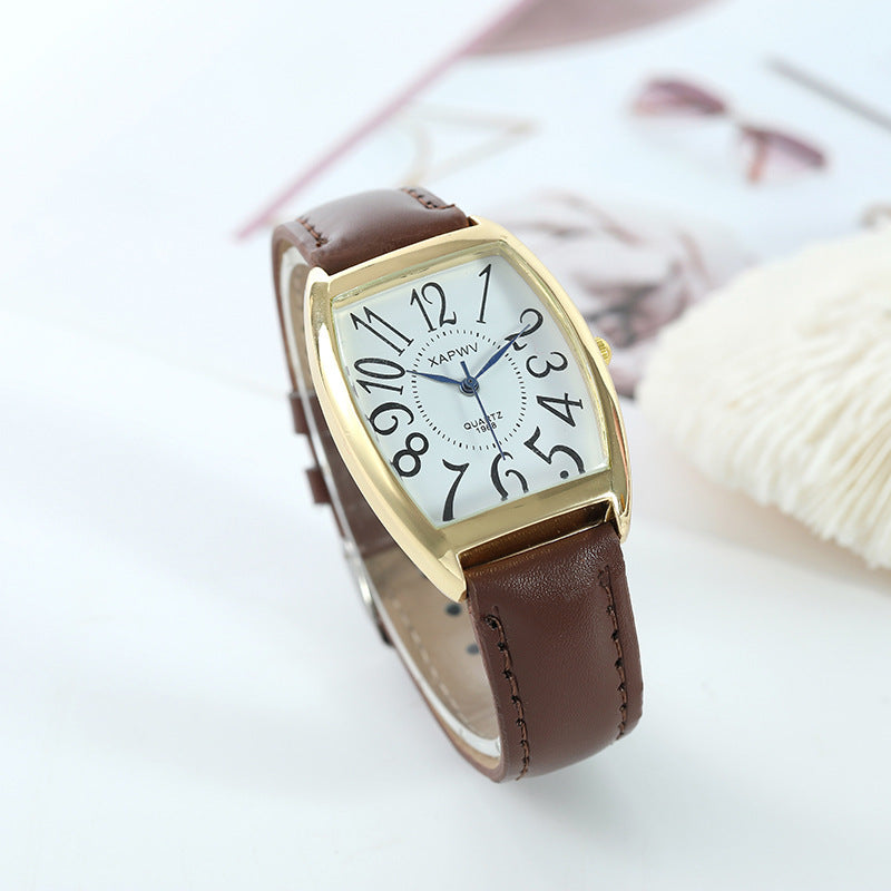 Square Belt Watch Business Style Couple Watch Limorista