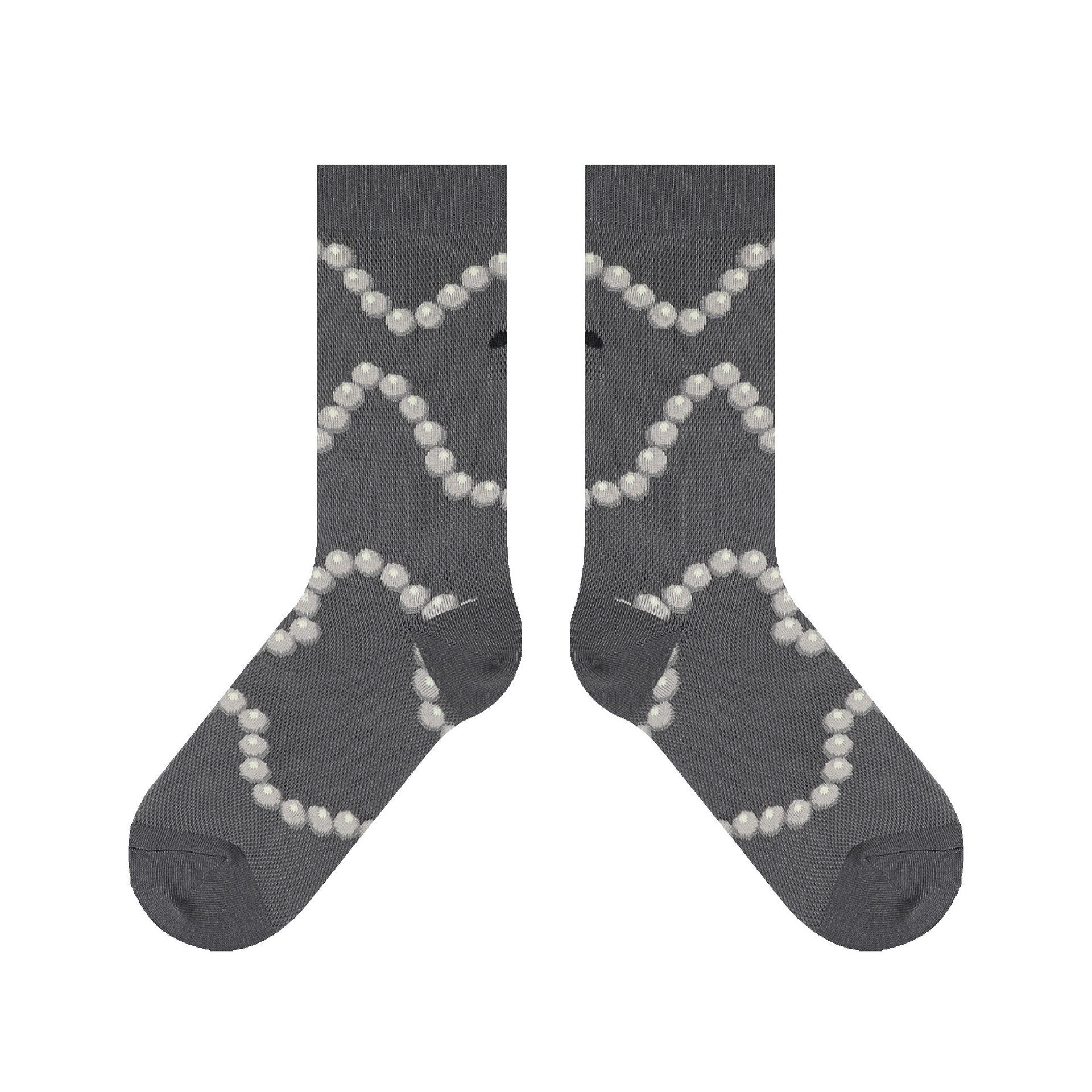 Retro Fashion Patterned Stockings Thin Limorista