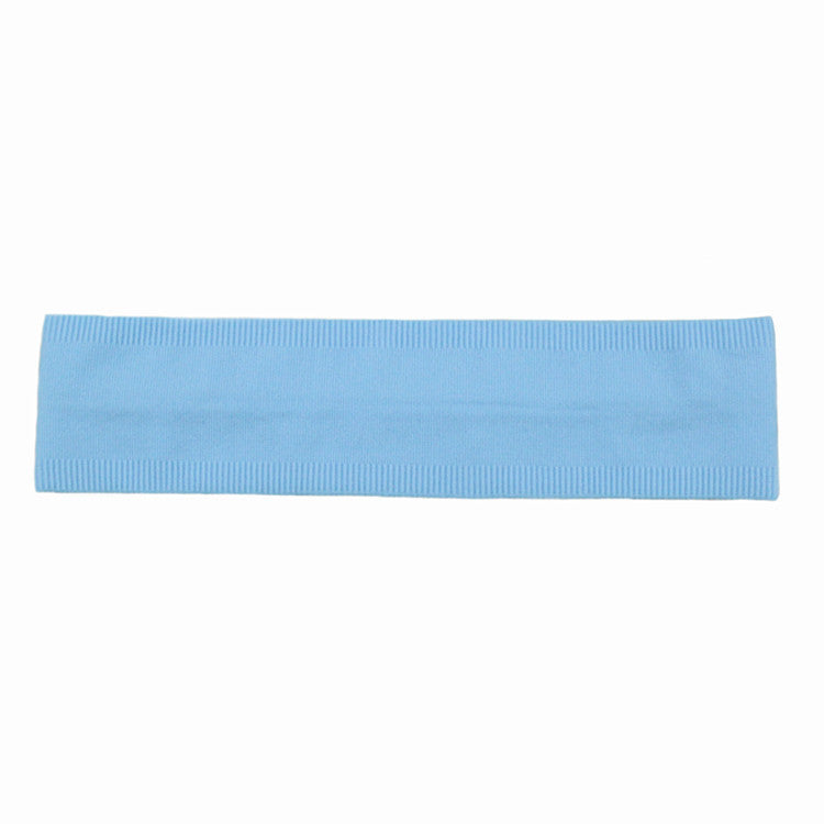 Non-slip Sports Antiperspirant Headband Nylon Monochromatic Headband Headwear Limorista