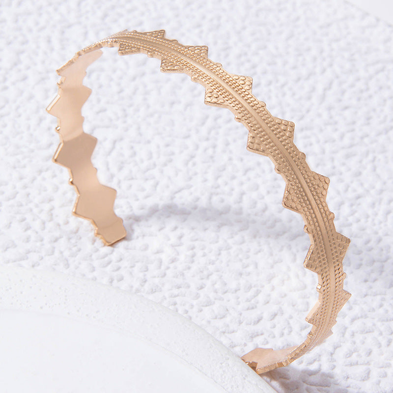 Bow Letter Personality Geometric Irregular Bracelet Limorista