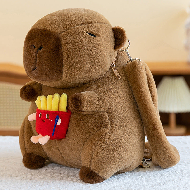 Capybara Backpack Plush Toy Creative Backpack Limorista