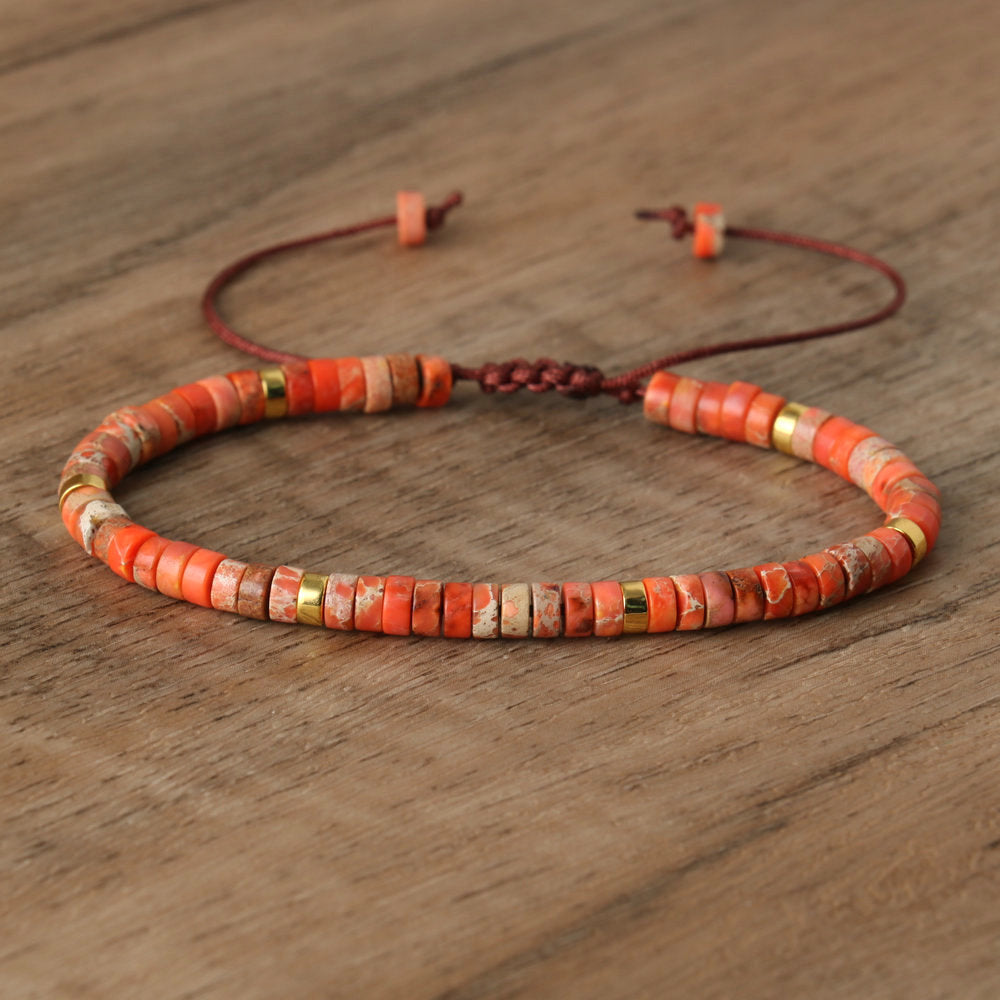 Spacer Beads Beaded Weave Bracelet Women&
