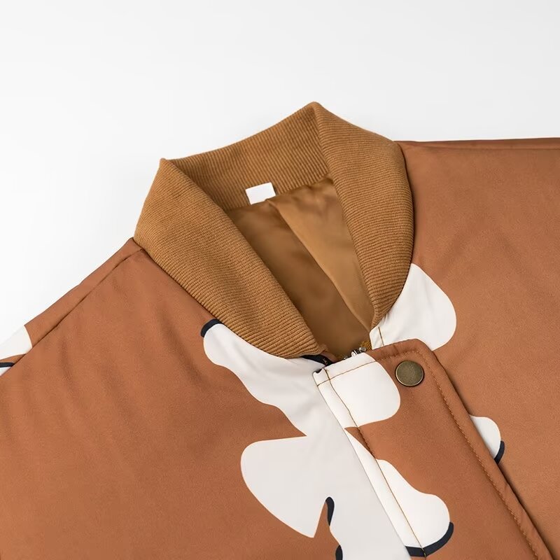 Autumn New Fashion All-match Casual Printed Coat Limorista