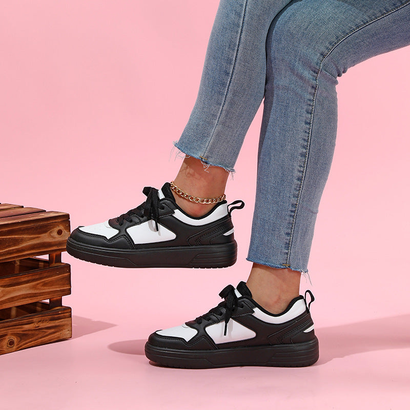 Fashionable All-match White Shoes Comfortable And Breathable Limorista