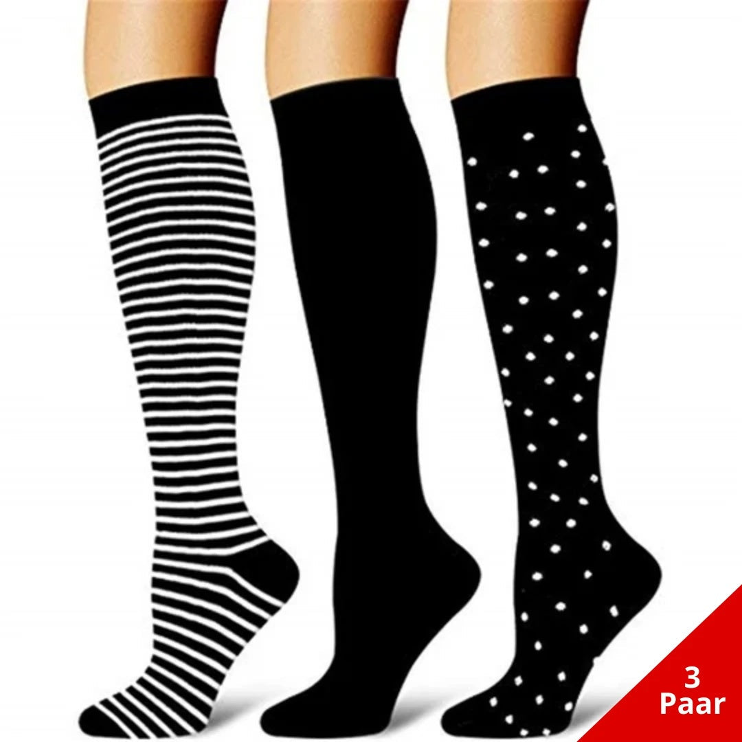 Ladies running stretch compression sports socks Limorista