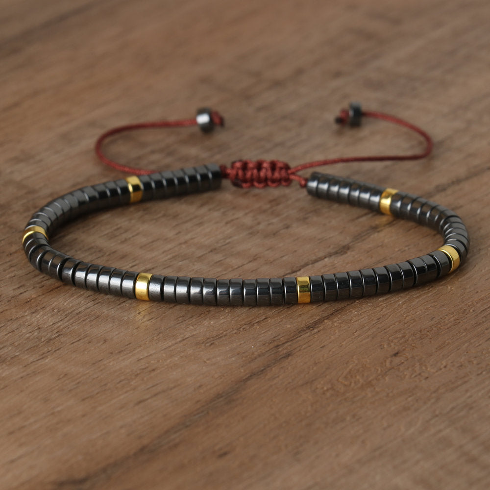 Spacer Beads Beaded Weave Bracelet Women&