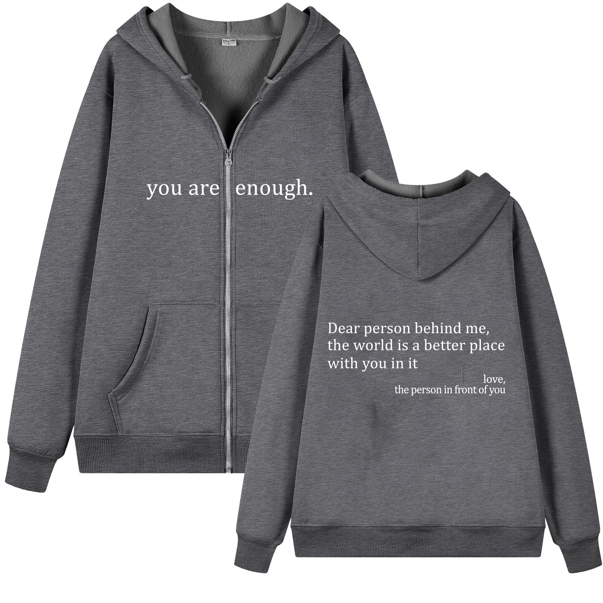 Hoodies Plus Size Sweatshirt Casual Drawstring Zipper Clothes Limorista