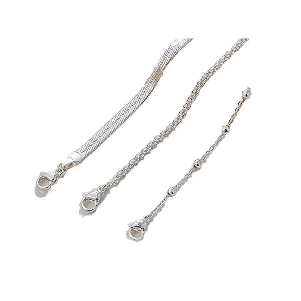 Exquisite Twist Bracelet Stainless Steel Layered Wear Snake Bones Chain Limorista