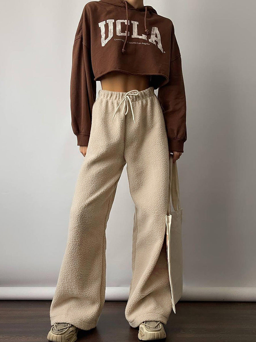 Personalized Cashmere Fashion Casual Sports Pants Limorista